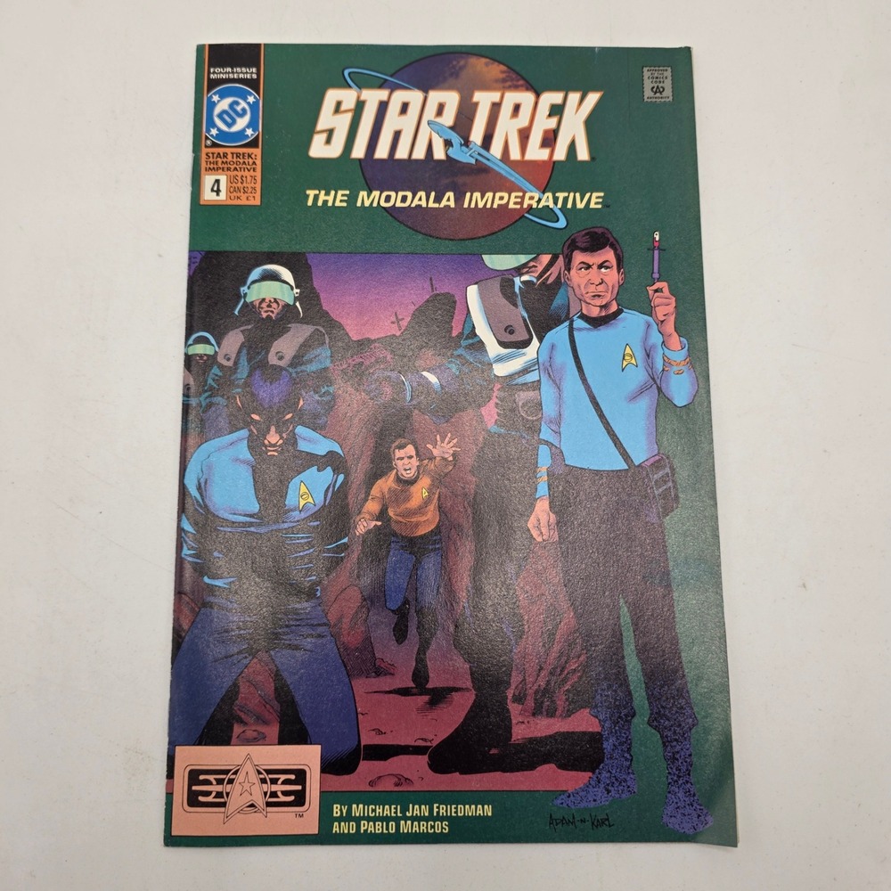 DC Comics Star Trek The Modala Imperative 4 Kirk Spock Sci-Fi 1991 Copper Age